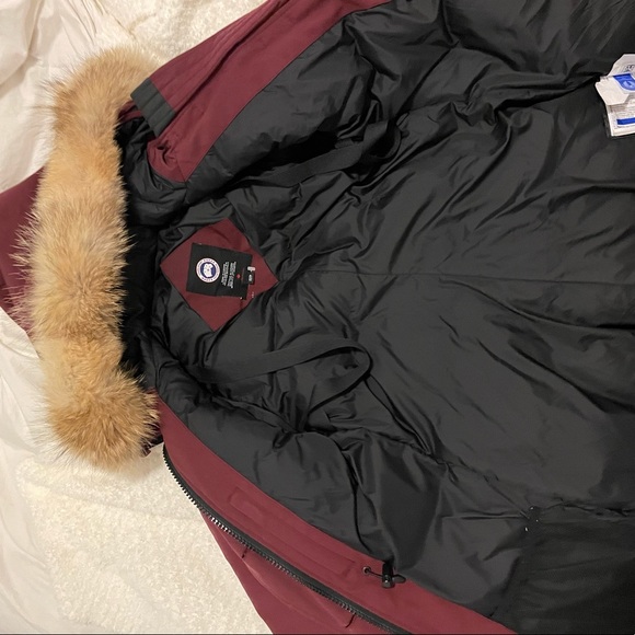 Burgundy Shelburne Parka Heritage - Picture 7 of 8